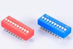 SPST Standary Slide type dip switch 1~12pins
